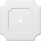 Ekena Millwork Locke Architectural Grade PVC Ceiling Medallion, 36"OD x 3"ID x 21 1/2"C x 1"P, One-Piece CMP36LE-03000 - alternate 1